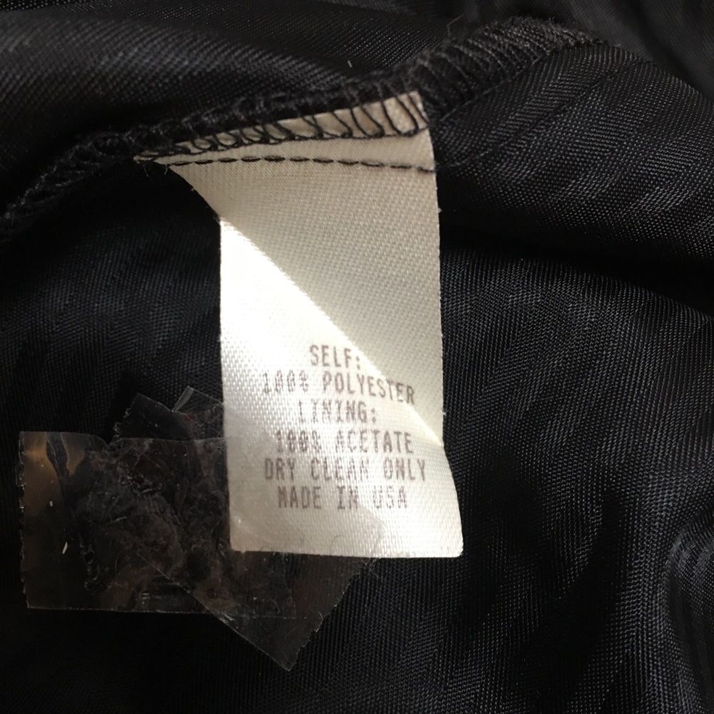 Nanette Lepore lace trim embroidered skirt black size 6 flounce hem - Picture 7 of 7